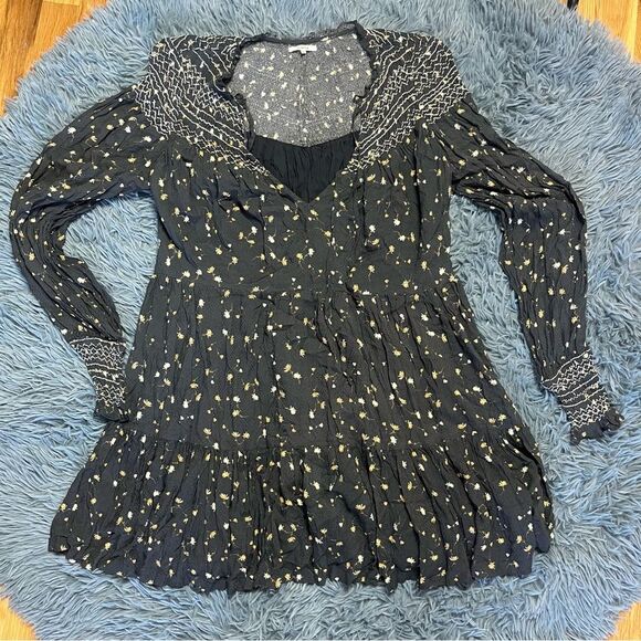 REVOLVE Tularosa Dark Floral Mael Mini Dress Size M - Picture 3 of 7